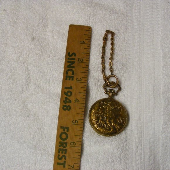 Arnex Hunting Pocket Watch Mens or Womens Mechanical Vintage - Picture 3 of 8